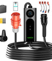 NOEIFEVO 2026 Pro mobilní wallbox 11 kW s aplikací, nabíjecí kabel pro elektromobily CEE 16A na Typ 2, 3fázová EV nabíječka pro všechny EV (IEC 62196-2) a PHEV