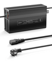 NOEIFEVO 73V 20A Lithium-LiFePO4-batterilader for 60V 64V 20S LiFePO4-batteri, LCD-skjerm, justerbar strøm, lader for trollingmotor, båt og campingvogner.