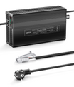 NOEIFEVO 73V 20A Lithium-LiFePO4-batterilader for 60V 64V 20S LiFePO4-batteri, LCD-skjerm, justerbar strøm, lader for trollingmotor, båt og campingvogner.