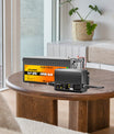 Noeifevo 14,6 V 50A Carregador rápido de bateria de lítio LiFePO4 para bateria LiFePO4 de 12 V (12,8 V), ativação de 0 V BMS, desligamento automático com proteção total