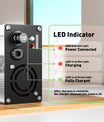 NOEIFEVO 29.4V 2A 3A 4A 5A Lithium-lader for 7S 25.9V Li-Ion Lipo-batterier, kjølevifte, automatisk avstenging