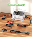 NOEIFEVO 29.2V 10A Waterproof LiFePO4 Battery Charger for 25.6V (24V) 8S LiFePO4 Batteries
