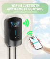Noeifevo Q6 7KW 11KW 22KW EV wallbox ladestasjon, 5M hurtigladekabel vanntett, WiFi valgfritt