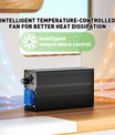 NOEIFEVO 73V 20A Lithium-LiFePO4-batterilader for 60V 64V 20S LiFePO4-batteri, LCD-skjerm, justerbar strøm, lader for trollingmotor, båt og campingvogner.