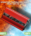 NOEIFEVO 73V 6A LiFePO4-batterilader for 64V 20S LiFePO4-batterier, automatisk avstenging, OLED-skjerm, aluminiumhus, med vifte