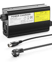 NOEIFEVO 69V-73.5V 3A bly-syre batterilader for 60V bly-syre batteri, e-sykkel scooter elektrisk enhet motorsykkel lader.
