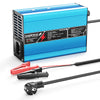 NOEIFEVO 60V 4A Loodzuur Acculader voor 69 V-73,5V Accu's, automatische uitschakeling, aluminium behuizing, met koelventilator