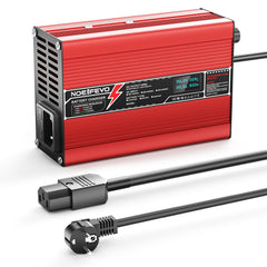 NOEIFEVO 74V 3.5A 20S lithiumbatterijlader, uitgangsspanning 84V, LED-display, voor e-bike, scooter, boot en auto.