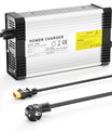 NOEIFEVO 13,8V-14,7V 20A blysyrebatterilader for 12V blysyrebatteri, med kjølevifte og automatisk avstenging.