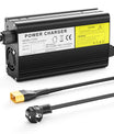 NOEIFEVO 96.6V 2.1A litiumbatterilader for 84V 85.1V 23S litiumbatteri, elsykkelscooter elektrisk enhet Motorsykkellader.