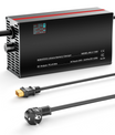 NOEIFEVO 84V 2-20A Caricabatterie per batterie al litio 74V 20S Li-Ion-Lipo, con display LCD, corrente regolabile, caricabatterie per e-bike, scooter, moto elettriche