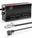 NOEIFEVO 48V 2A-20A Ström Justerbart Batteriladdare för Blysyra-batterier, AGM, Gel, Golfvagns-batteriladdare, LED-display