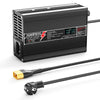NOEIFEVO 75.6V 4A Lithiový nabíjač pre 18S 66.6V Li-Ion Lipo batérie E-Bike skúter, LED displej, hliníková skrinka