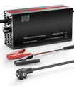 NOEIFEVO 50,4V 2-20A Lithium-batterijlader voor 44,4V 12S Lithium-Li-Ion-Lipo-batterij, LCD-display, instelbare stroom, lader voor E-bike, scooter, elektromotorfiets