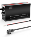 NOEIFEVO 50,4V 2-20A Lithium-batterijlader voor 44,4V 12S Lithium-Li-Ion-Lipo-batterij, LCD-display, instelbare stroom, lader voor E-bike, scooter, elektromotorfiets