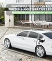 NOEIFEVO Mobile Wallbox 11KW para Tesla, com botão para abrir e desbloquear a tampa