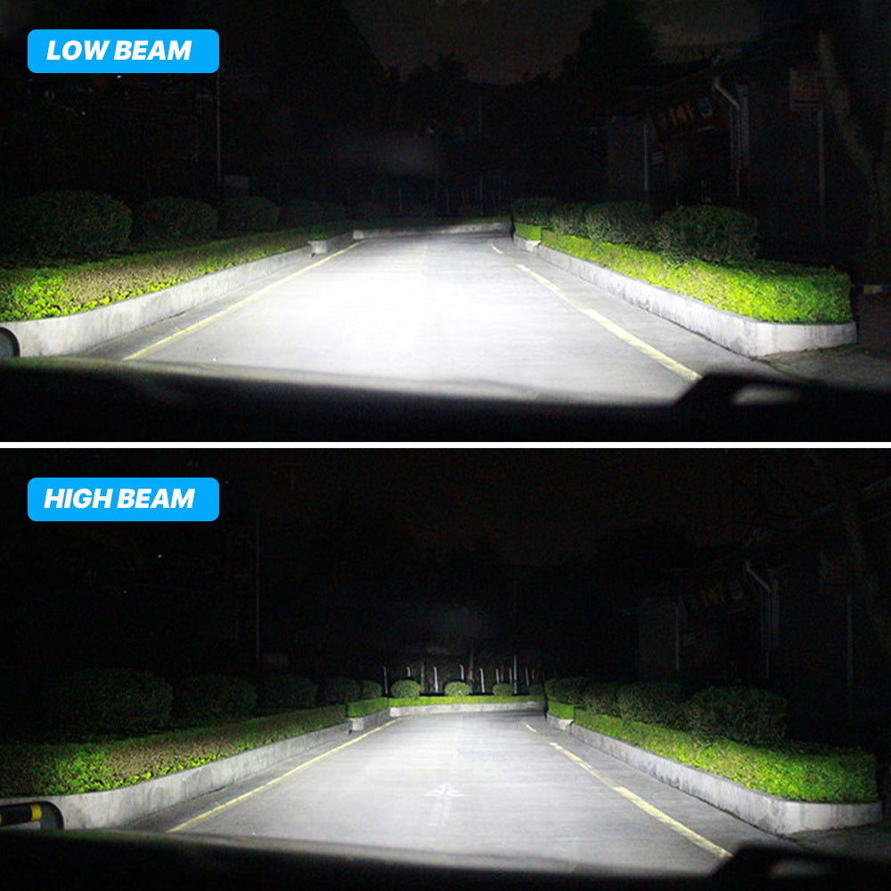 2 Pezzi 72W 16000LM Lumen Lampada Fari Auto, H1 H3 H7 H11 9005 9006 880 881 H4 Lampada LED