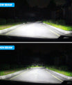 2 Pezzi 72W 16000LM Lumen Lampada Fari Auto, H1 H3 H7 H11 9005 9006 880 881 H4 Lampada LED