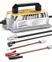 NOEIFEVO 58,4 V 20A Carregador de bateria de lítio Lifepo4 para bateria 48 V (51,2 V) 16S, à prova de água, ativação BMS de 0 V, desligamento automático com proteção total