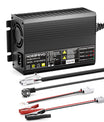 Noeifevo 12V 12,8V 30A LiFePO4 litio al batterie per Caricabatterie  , tensione di carica 14,6V, attivazione BMS 0V, spegnimento automatico, alloggiamento in alluminio