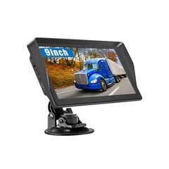 NOEIFEVO XT90 GPS-navigation, 9-tommers berøringsskærm med Europakort, 8GB ROM + 256MB RAM, flersproget support, FM-transmission, til biler/varevogne/lastbiler