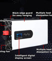 Inverter 12v til 230v Ren sinus, 5000W til 12000W DC AC inverter med EU-stikkontakter for bil, lastebil, camping og husholdningsapparater