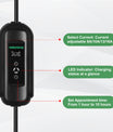Noeifevo 15 metri di cavo di ricarica mobile EV, 3,7KW 16A portatile tipo 2 tipo 1 EV caricabatterie con Schuko