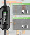 10Meters 11KW EV nabíjecí stanice, typ 2 16A 3 fáze EV Wallbox , CEE 16A Plug, Schuko Plug pro cestování