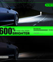 2 pezzi di lampada per fari auto da 72W 16000LM, lampada a LED H1 H3 H7 H11 9006 9005 880