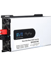 Inverter 72V til 230V, 6000W til 12000W DC vekselstrømsinverter med EU-kontakter for biler, lastebiler, camping og husholdningsapparater.