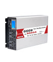 12V 24V 48V 60V 72V 96V opptil 220V ren sinusvekselretter, 4000W 8000W solvekselretter med USB-display-konverter