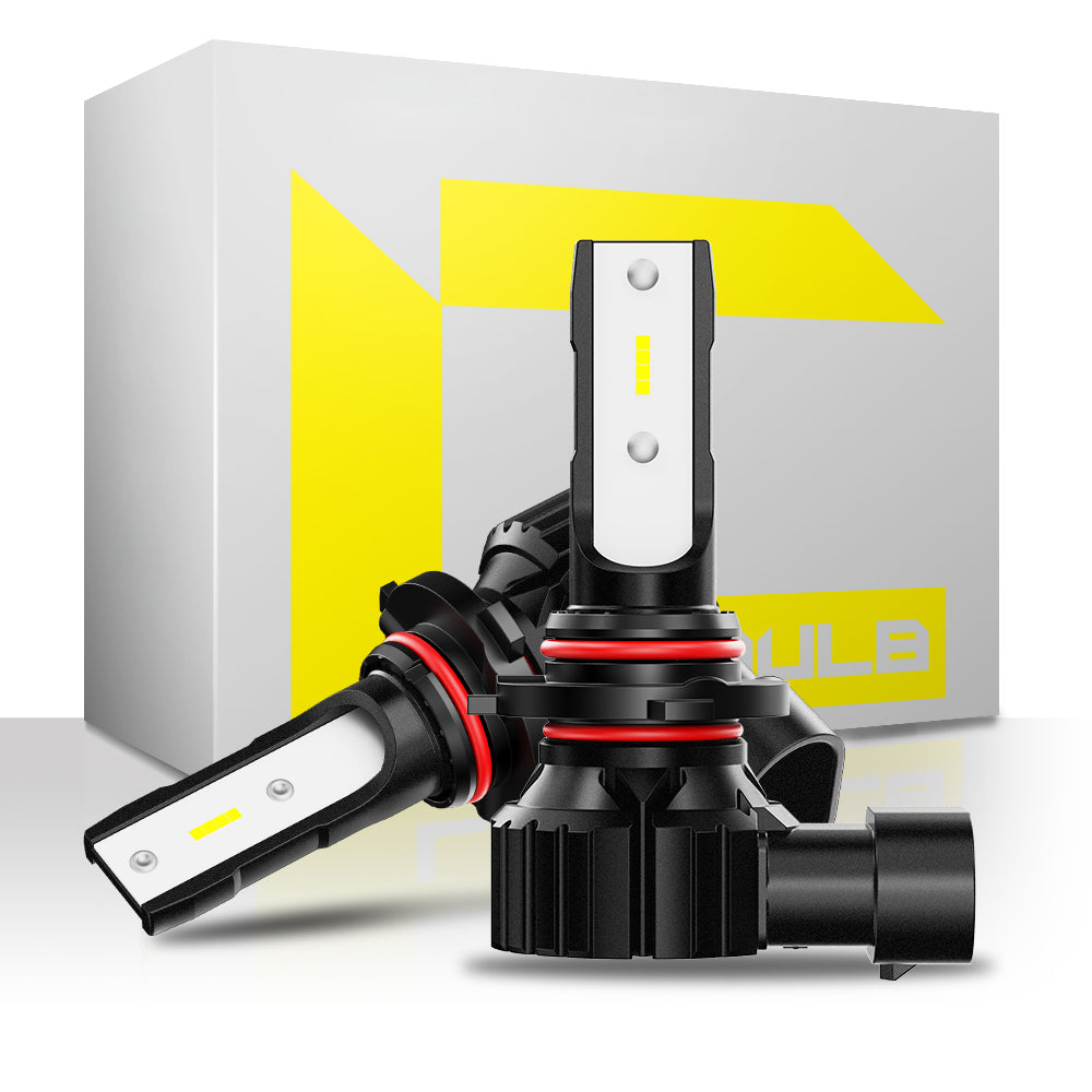 NOEIFEVO H7 H11 H4 9005 9006 Bil Hovedlykt Pære, 50W 10000 Lumen, 6500K Hvit, 50 000 Timer Levetid, Nærlys og Fjernlys