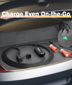 Noeifevo 11KW bilbatterilader, Type2 til CEE16A EV-lader med husholdningsadapter, 5m/10/15m