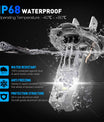 2 Pezzi 100W 24000 Lumen Lampadine Fari Auto, H7 H11 9005 9006 H4 Lampadine LED