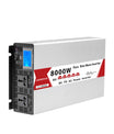 12V 24V 48V 60V 72V 96V opptil 220V ren sinusvekselretter, 4000W 8000W solvekselretter med USB-display-konverter