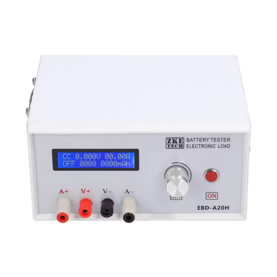 NOEIFEVO EBD-A20H Probador de baterías 0–30 V 0,01–20 A 200 W Dispositivo multifuncional de carga y descarga, DE compatible con control por software en línea para PC