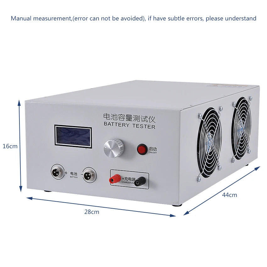 NOEIFEVO EBC-B20H 12–72 V 20 A tester kapacity olověných a lithiových baterií, podporuje externí nabíječku, nabíjení a vybíjení, AC100–240 V
