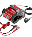 Caricabatterie da 25A per Auto, Caricabatterie 12V 25A 24V 15A per Batterie al Piombo-Acido AGM LiFePO4, Caricabatterie per Veicoli, Caricabatterie Intelligente per Auto, Camion, Moto, Tosaerba