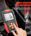 NOEIFEVO 12V 24V Bilbatteritester & Generator Tester – Digital lasttester for personbiler, lastebiler, ATV og båter – CCA bilbatterianalysator & ladekurvesystemtester