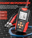 NOEIFEVO 12V 24V Bilbatteritester & Generator Tester – Digital lasttester for personbiler, lastebiler, ATV og båter – CCA bilbatterianalysator & ladekurvesystemtester