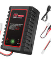 N8 Intelligent NiMH / NiCD Batterilader for 2-8s 2.4V 3.6V 4.8V 6V 7.2V 8.4V 9.6V Batterier til Airsoft, RC-Bil, Båt og Drone, med Standard / Mini Tamiya-tilkobling