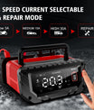 NOEIFEVO 6V 10A/12V 30A/24V 16A Slimme Batterijlader voor Autobatterijen, Motoren, Grasmaaiers, Boten, Geschikt voor Lithium, LiFePO4 en Loodzuurbatterijen (AGM, Gel, MF, EFB, SLA, VRLA, Nat)