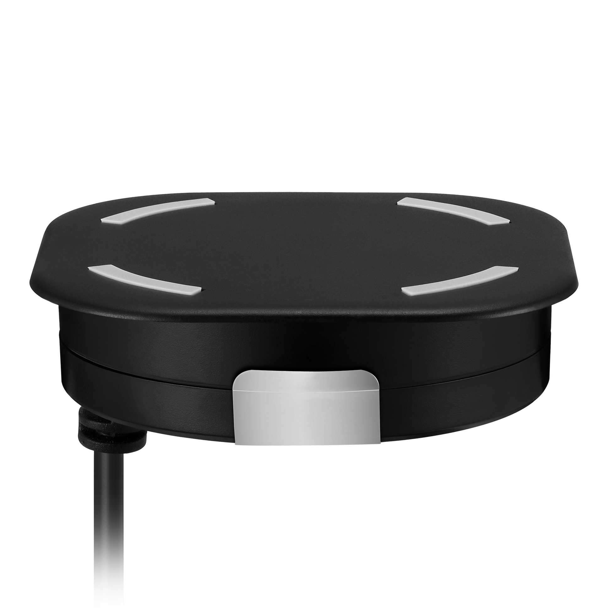 NOEIFEVO Magnetická neviditelná bezdrátová nabíječka, 30 mm podložka na stůl, nábytek stůl noční stolek desktop nabíjecí stanice pro iPhone 15/14/13/12/11/Samsung/LG/Google