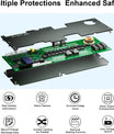 BMS 8S-16S 24V-48V 100A/150A Sistema di accumulo di energia domestica BMS 1A/2A bilanciamento attivo Bluetooth integrato con RS485 CAN per sistema solare