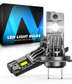 2 Pezzi 100W 24000 Lumen Lampadine Fari Auto, H7 H11 9005 9006 H4 Lampadine LED