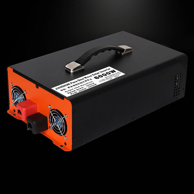 Wechselrichter 5000W auf 12000W Spannungswandler reine Sinuswelle 12V 24V 48V 60V 72V 96V auf 230V Wechselrichter mit LCD-Spannungsanzeige