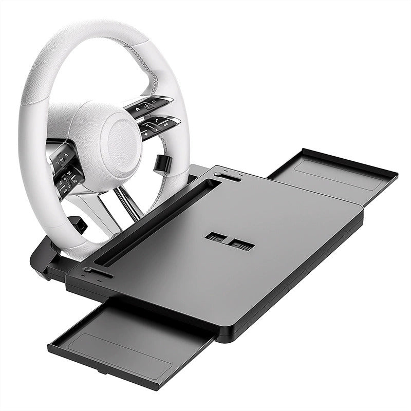 Multifunktionaler Lenkrad-Tisch fürs Auto – ideal zum Essen, Arbeiten oder als Laptop-Ablage unterwegs Portable Car Tray Table for all vehicles