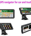 NOEIFEVO Q5 ניווט GPS, מסך מגע 5 אינץ' עם מפות אירופה, 8GB ROM + 256MB RAM, תמיכה רב-לשונית, שידור FM, לרכב/מסחריות/משאיות

