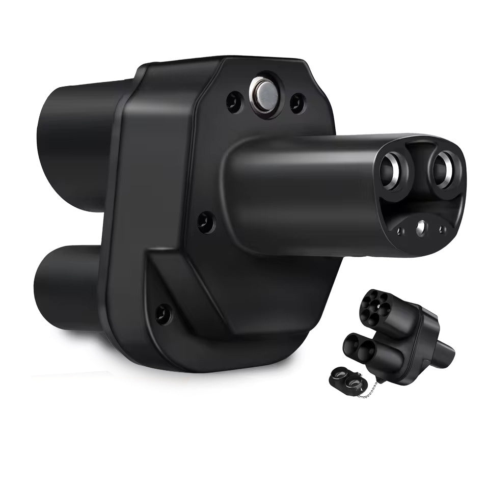 Adattatore per caricatore EV NOEIFEVO CCS2 e Tipo 2 a Tesla NACS, AC 32A DC 400A, compatibile con Tesla Model 3/X/Y, prodotto negli Stati Uniti, adattatore combinato CCS2, supporta i caricabatterie CCS2 e Tipo 2