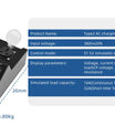 Type-2 EV-ladestasjonstester med LED-indikator – 32A korttidsbelastning, S1/S2 kjøretøysignal-simulering, IP54, for EU-standard ladestasjoner